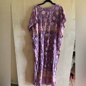 Shein RustyDusty NWT purple Paisley Kaftan